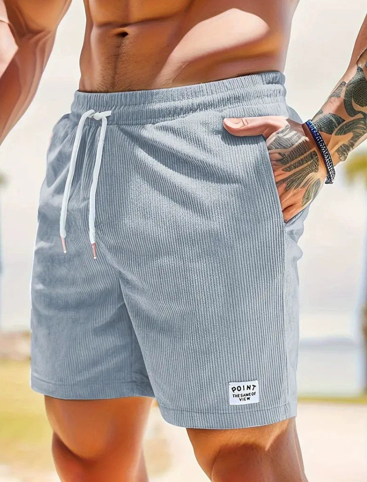 Short homme | Vintage | Taille élastique | Été 3