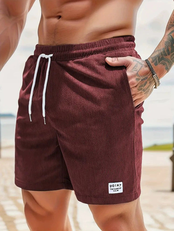 Short homme | Vintage | Taille élastique | Été 4