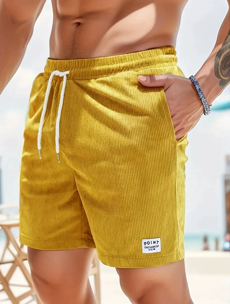Short homme | Vintage | Taille élastique | Été 5
