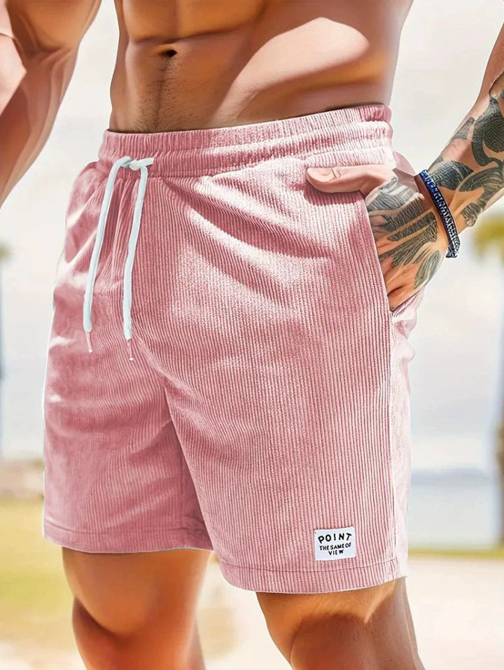 Short homme | Vintage | Taille élastique | Été 6