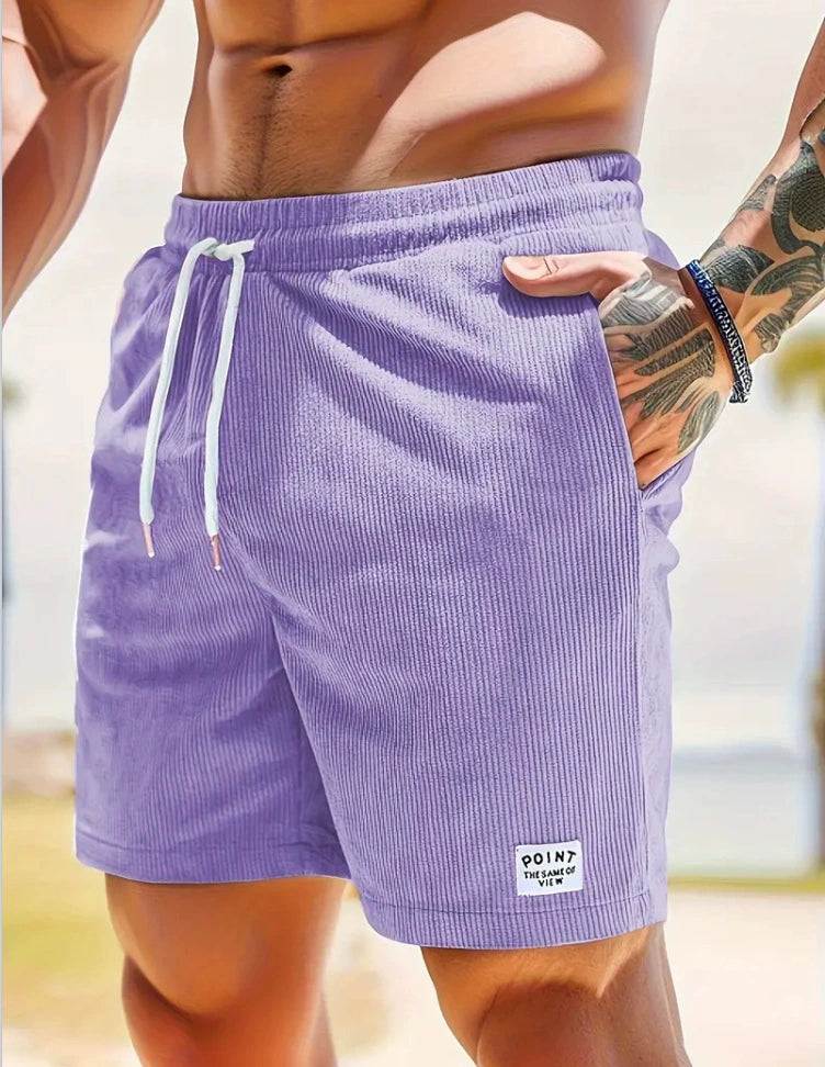 Short homme | Vintage | Taille élastique | Été 9