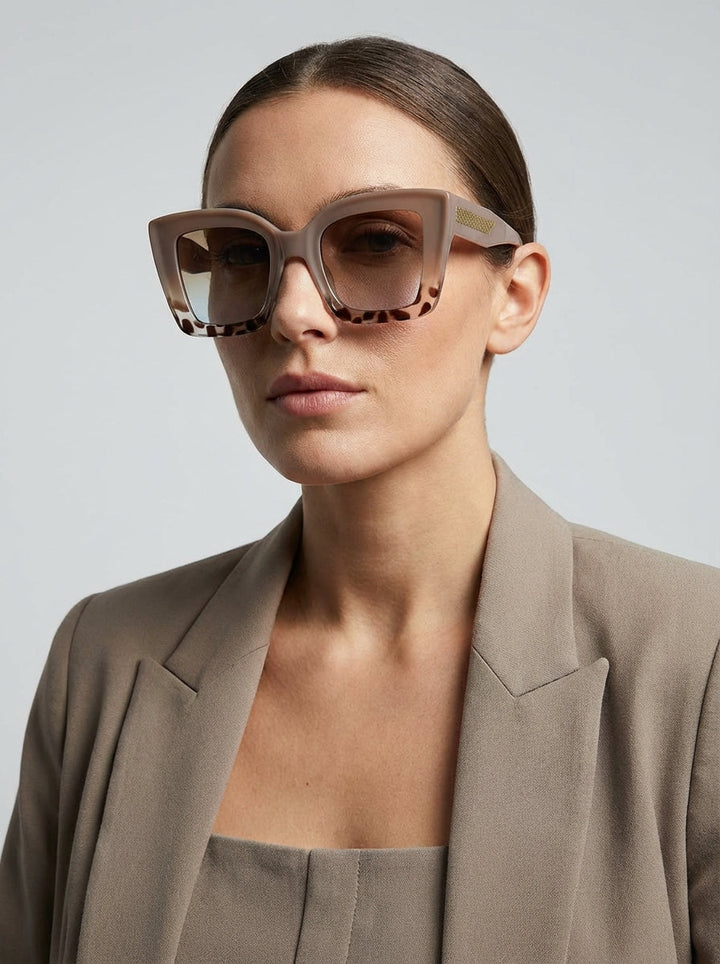Soléva | Lunettes de soleil oversize carrées 3