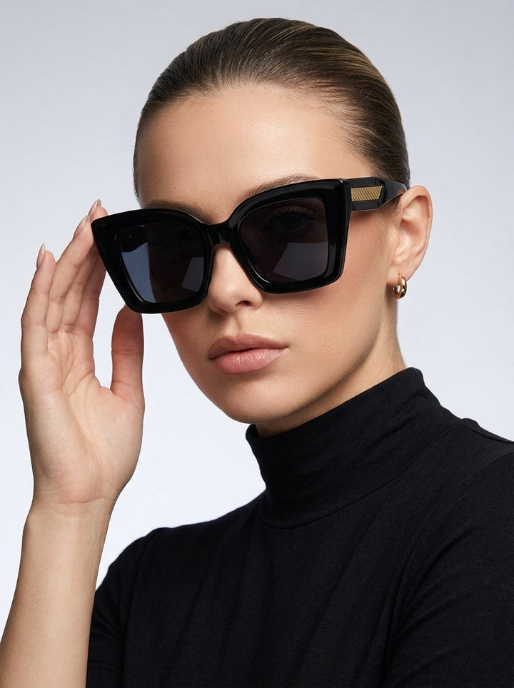 Soléva | Lunettes de soleil oversize carrées 9