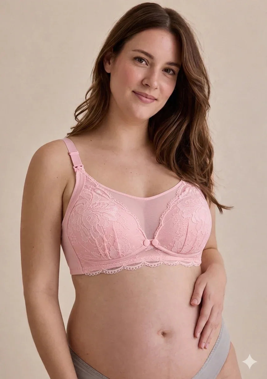 Soutien-gorge d'allaitement en dentelle – Soutien-gorge de maternité sans armatures pour un confort au quotidien 4