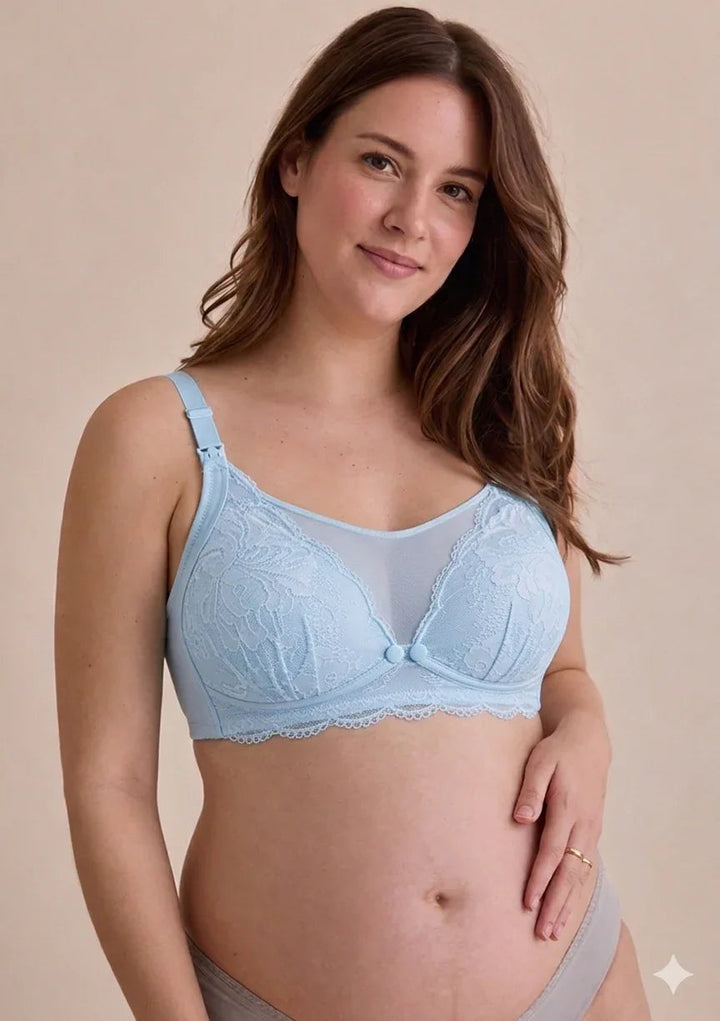 Soutien-gorge d'allaitement en dentelle – Soutien-gorge de maternité sans armatures pour un confort au quotidien 5