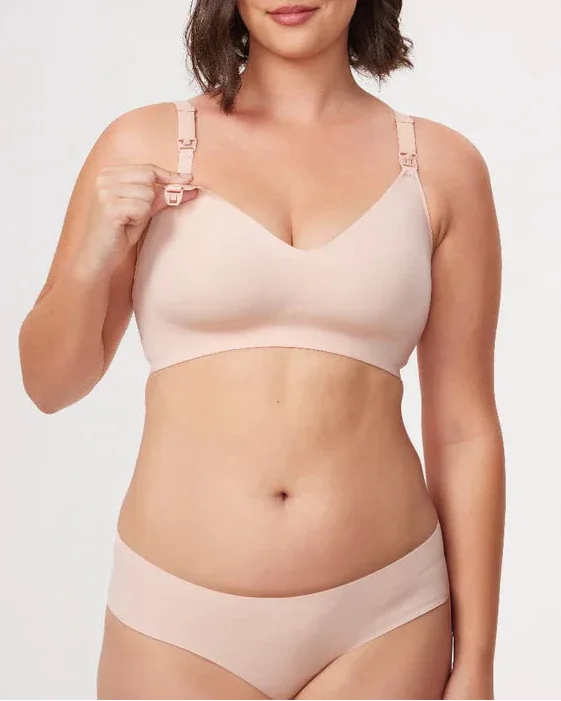 Soutien-gorge d'allaitement sans coutures et sans armatures en gelée 1