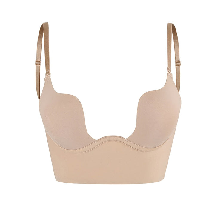 Soutien-gorge push-up invisible à dos échancré pour un ajustement parfait 4
