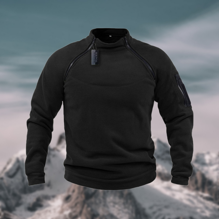 Sweat-shirt polaire pour homme | Vêtements d'extérieur coupe-vent 3