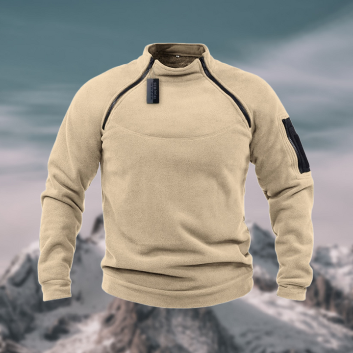 Sweat-shirt polaire pour homme | Vêtements d'extérieur coupe-vent 4