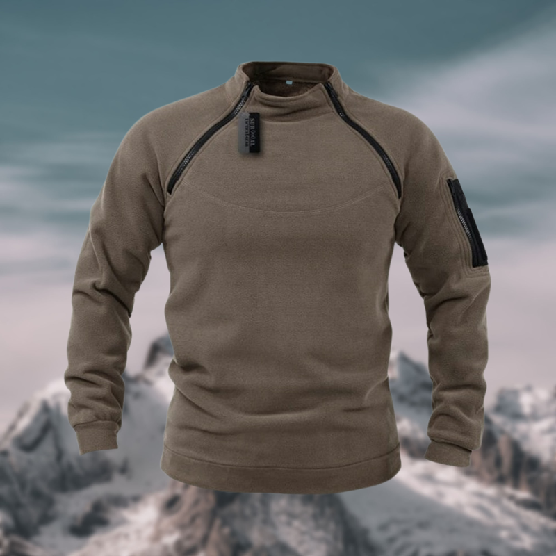 Sweat-shirt polaire pour homme | Vêtements d'extérieur coupe-vent 5