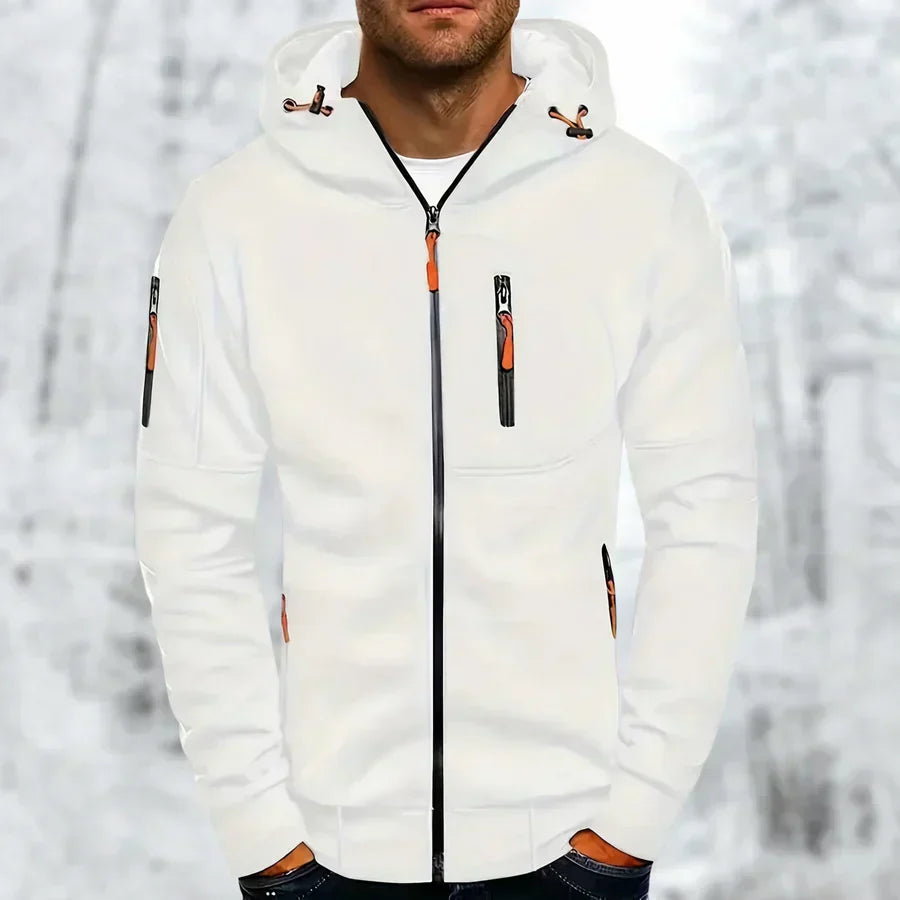 Sweat à capuche homme | Fermeture éclair intégrale avec capuche et poches 3