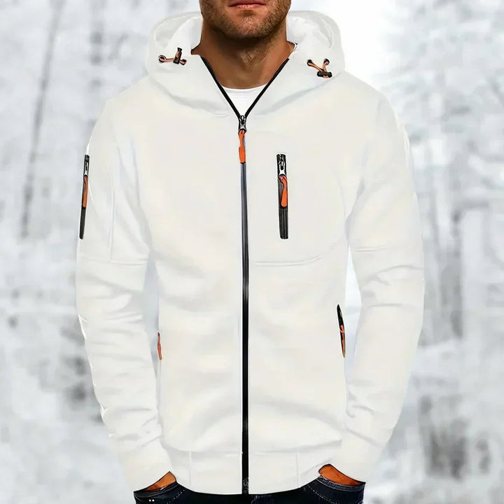 Sweat à capuche homme | Fermeture éclair intégrale avec capuche et poches 3
