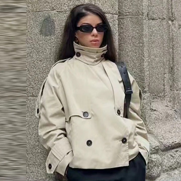 Sylvie | Trench-coat femme | Imperméable, élégant et ceinture ajustable 1