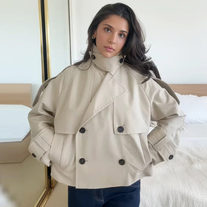 Sylvie | Trench-coat femme | Imperméable, élégant et ceinture ajustable 2