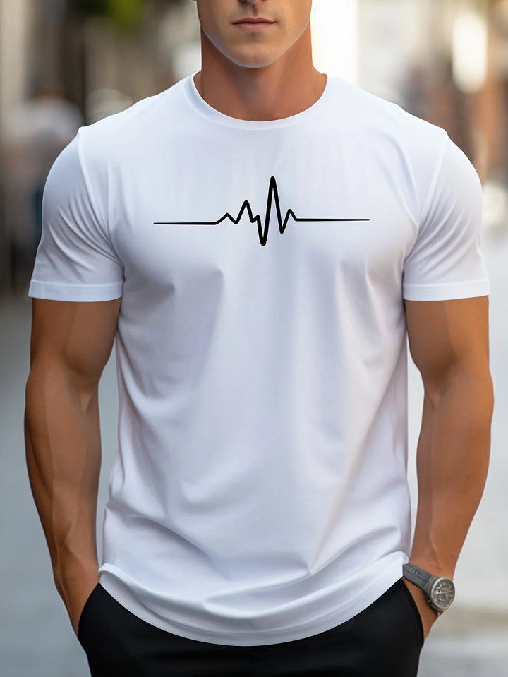T-shirt homme | Coupe ajustée, manches courtes 0