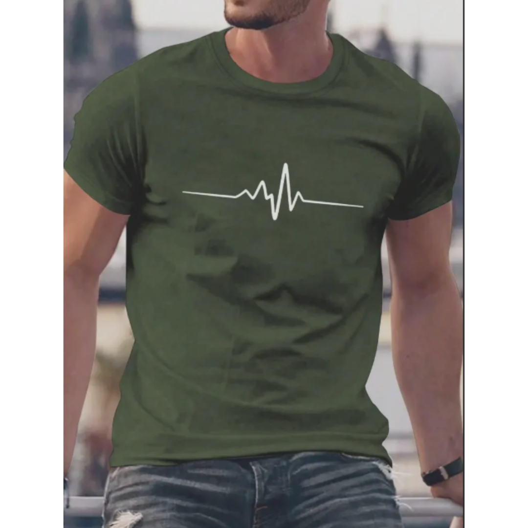 T-shirt homme | Coupe ajustée, manches courtes 5