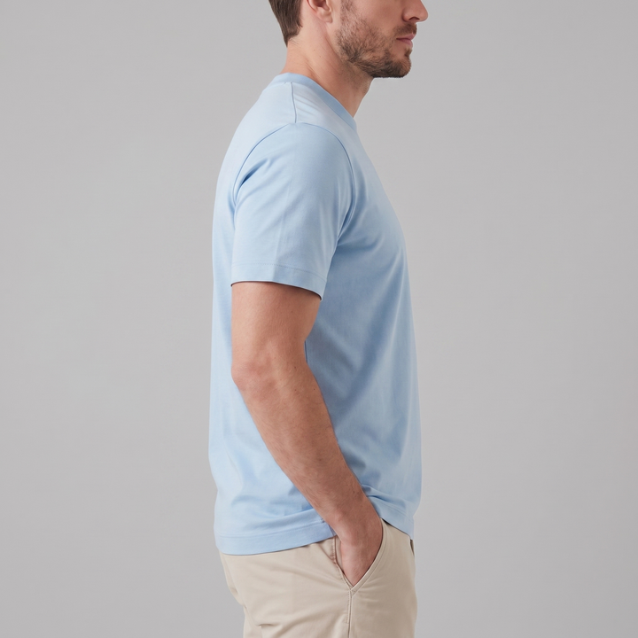 T-shirt homme à col rond | Coupe classique et manches courtes 2