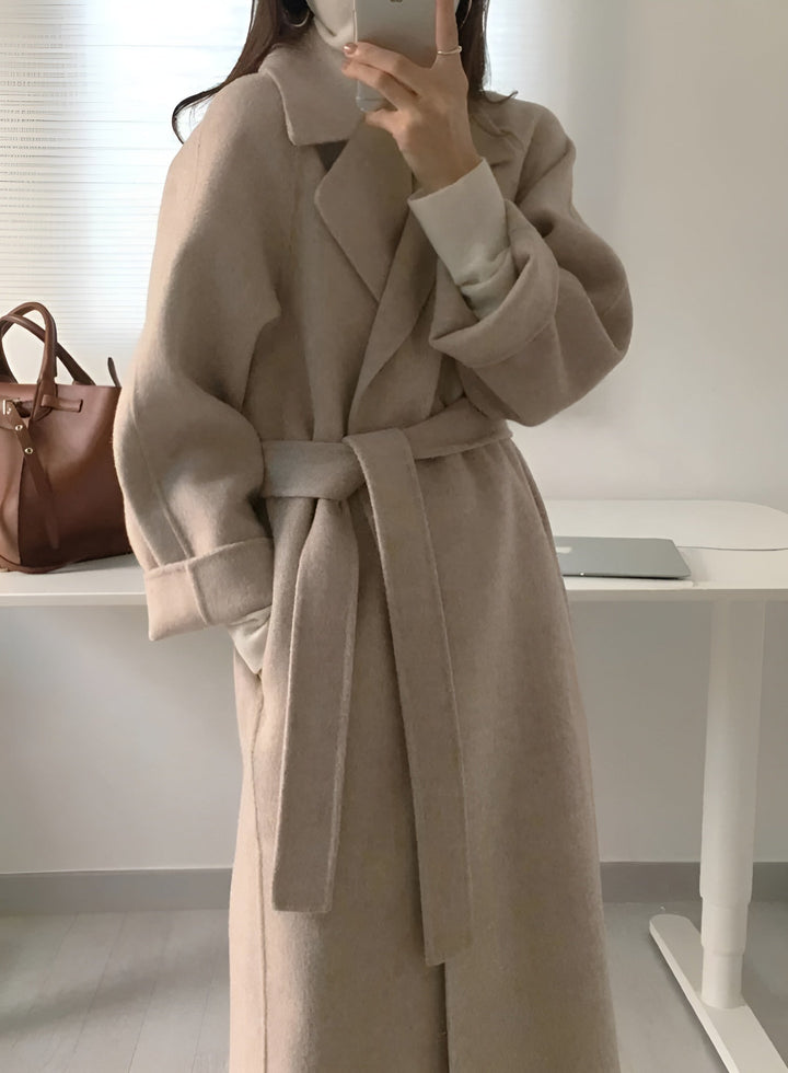 Talitha - Manteau long en laine pour femme 1