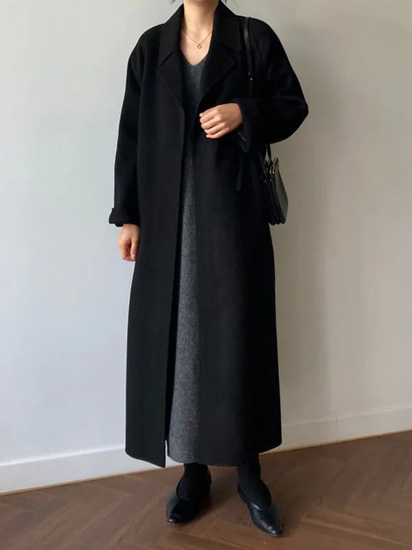 Talitha - Manteau long en laine pour femme 6