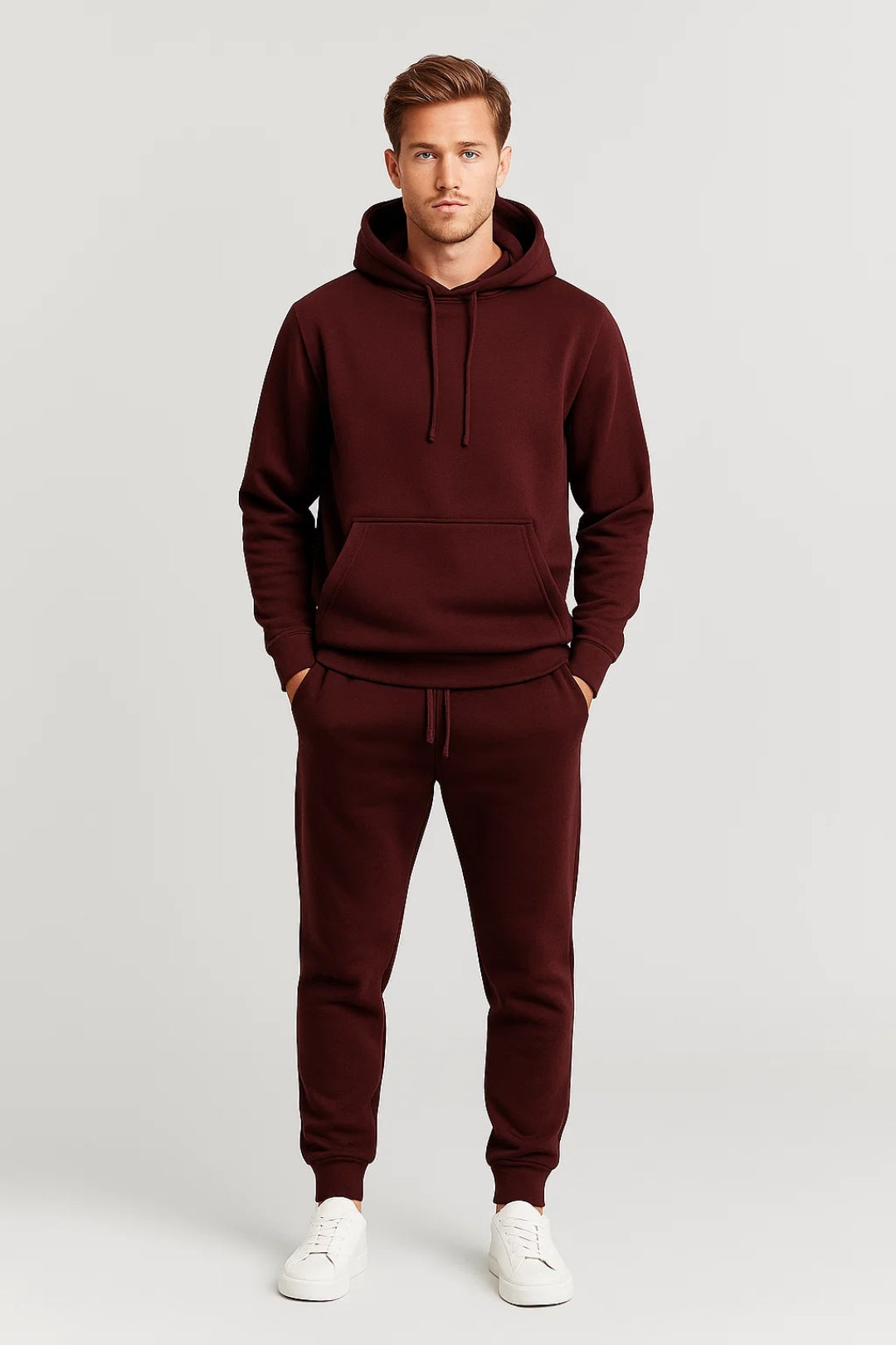 Tenue homme décontractée | Ensemble sweat à capuche et jogging