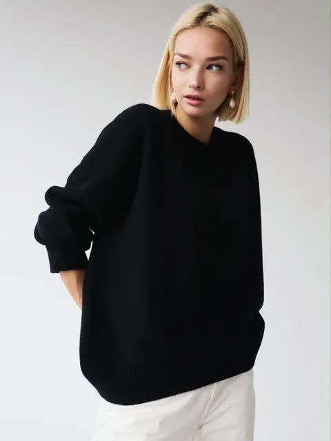 Tessa | Pull col rond femme | Chaud, polyvalent et élégant 2