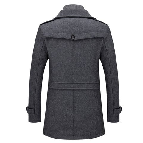 Thierry | Manteau d'Hiver Deux Pièces en Mélange de Laine pour Homme 2