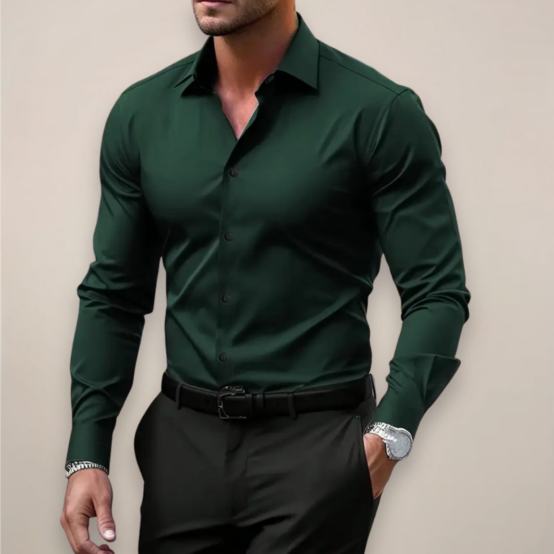 Tobias | Chemise à manches longues pour homme, style élégant 2