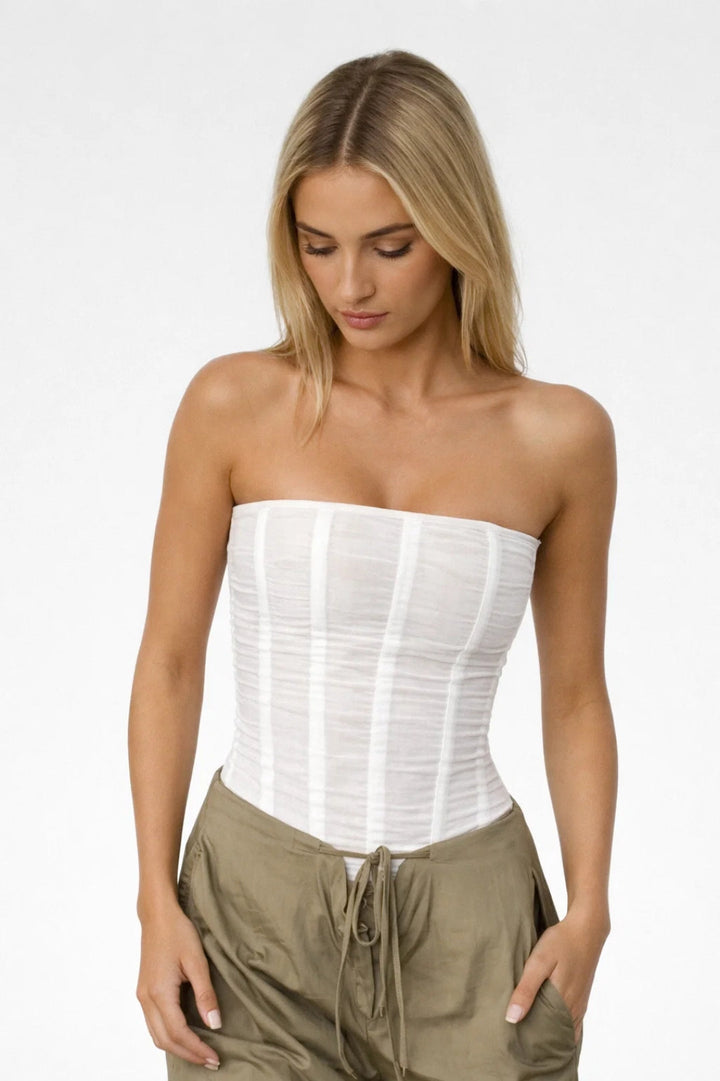 Top Femme | vetement & mode | structure corset ajustée pour Été 0
