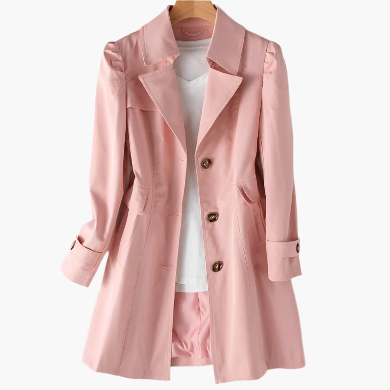 Trench-coat femme élégant et polyvalent pour toutes occasions – style moderne intemporel 3