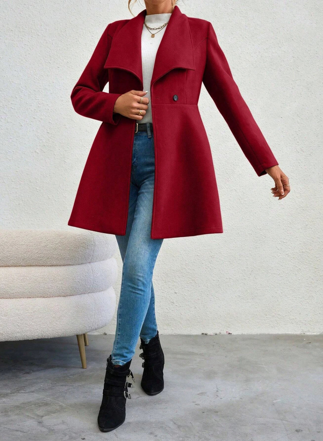 Elina | Veste Pull Réversible