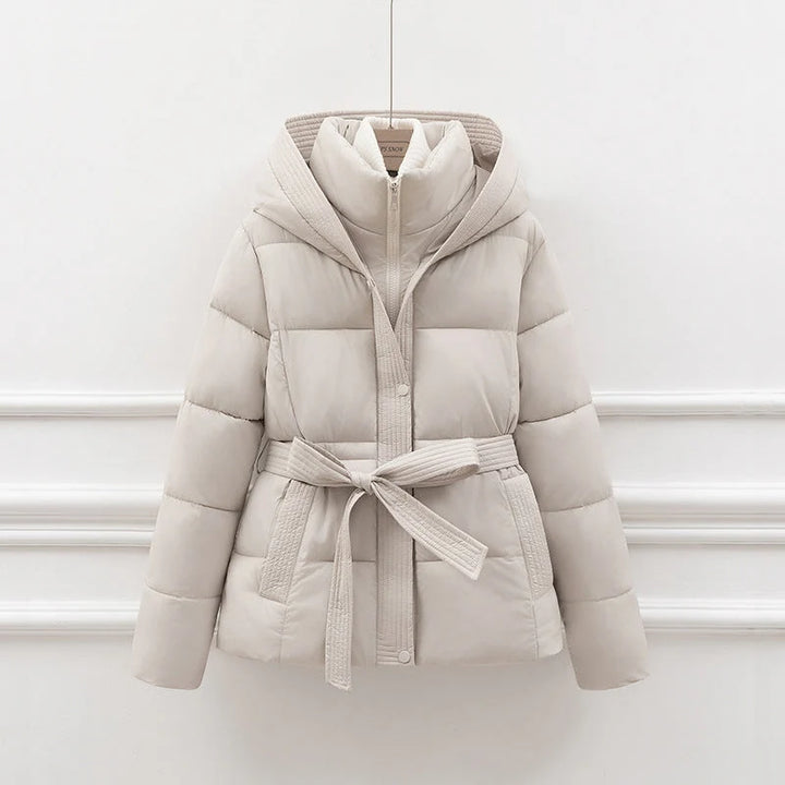 Vela Veste Matelassée | Capuche Ajustable, Ceinture à Nouer 0