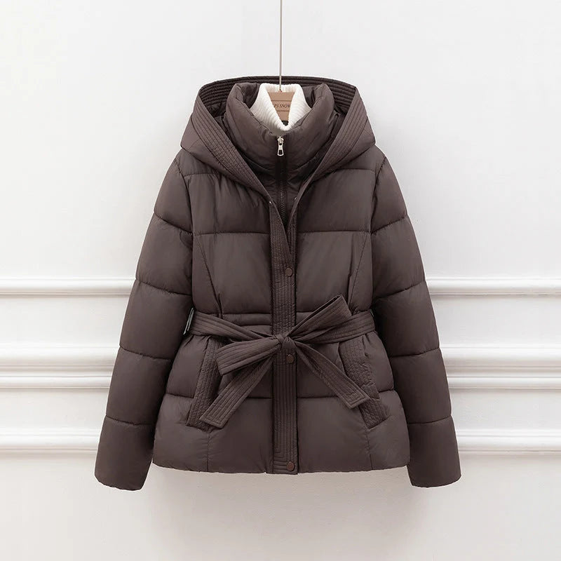 Vela Veste Matelassée | Capuche Ajustable, Ceinture à Nouer 3