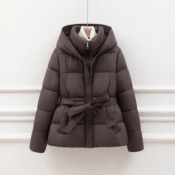 Vela Veste Matelassée | Capuche Ajustable, Ceinture à Nouer 3