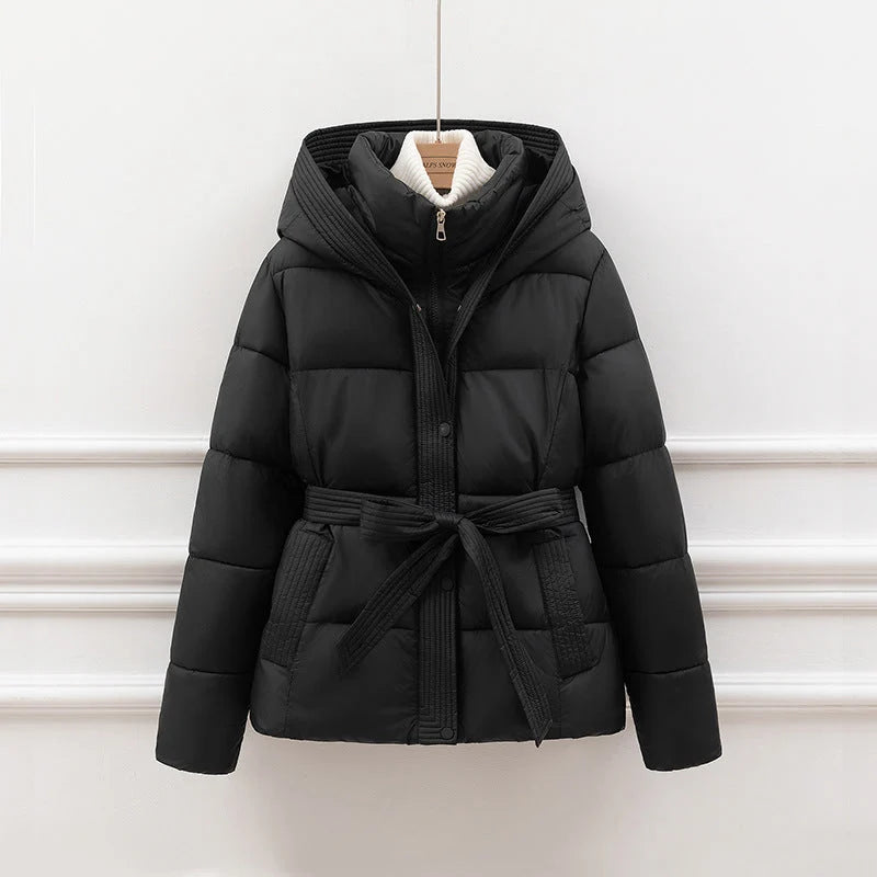 Vela Veste Matelassée | Capuche Ajustable, Ceinture à Nouer 4