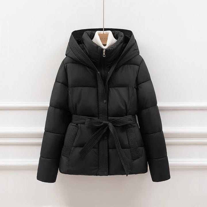 Vela Veste Matelassée | Capuche Ajustable, Ceinture à Nouer 4