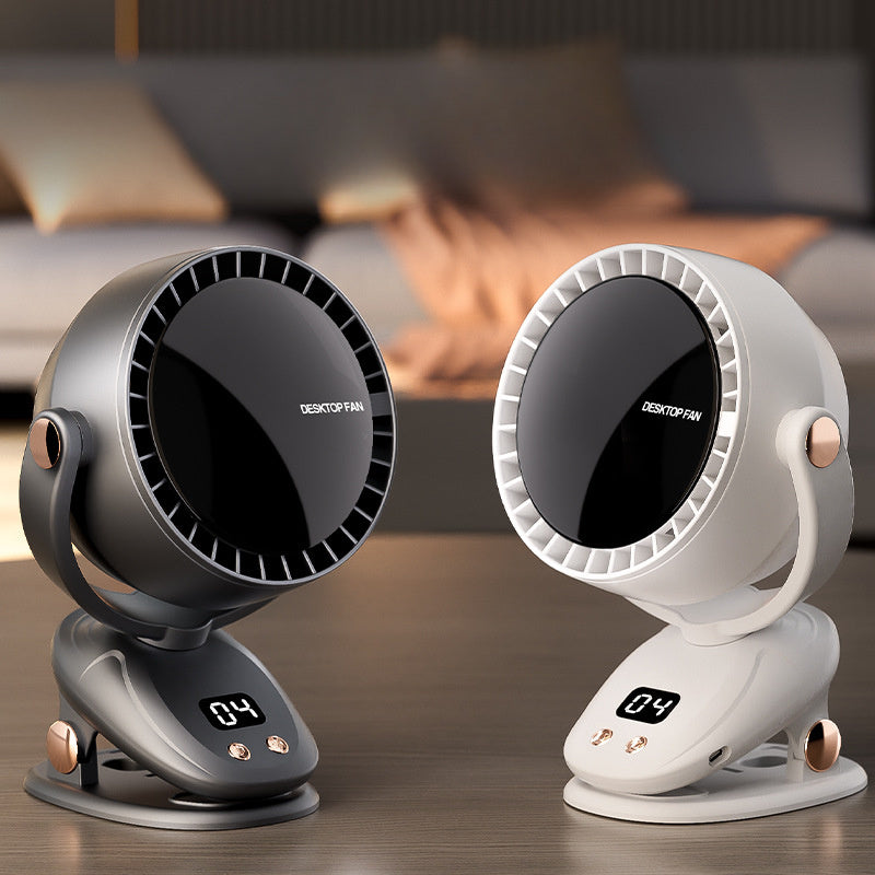 Ventilateur portable sans pales avec affichage numérique – Refroidissement silencieux et rechargeable pour l'intérieur et l'extérieur 5
