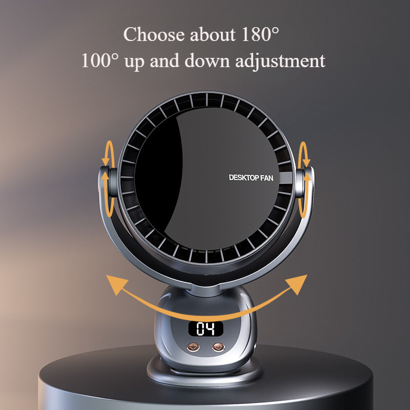 Ventilateur portable sans pales avec affichage numérique – Refroidissement silencieux et rechargeable pour l'intérieur et l'extérieur 7
