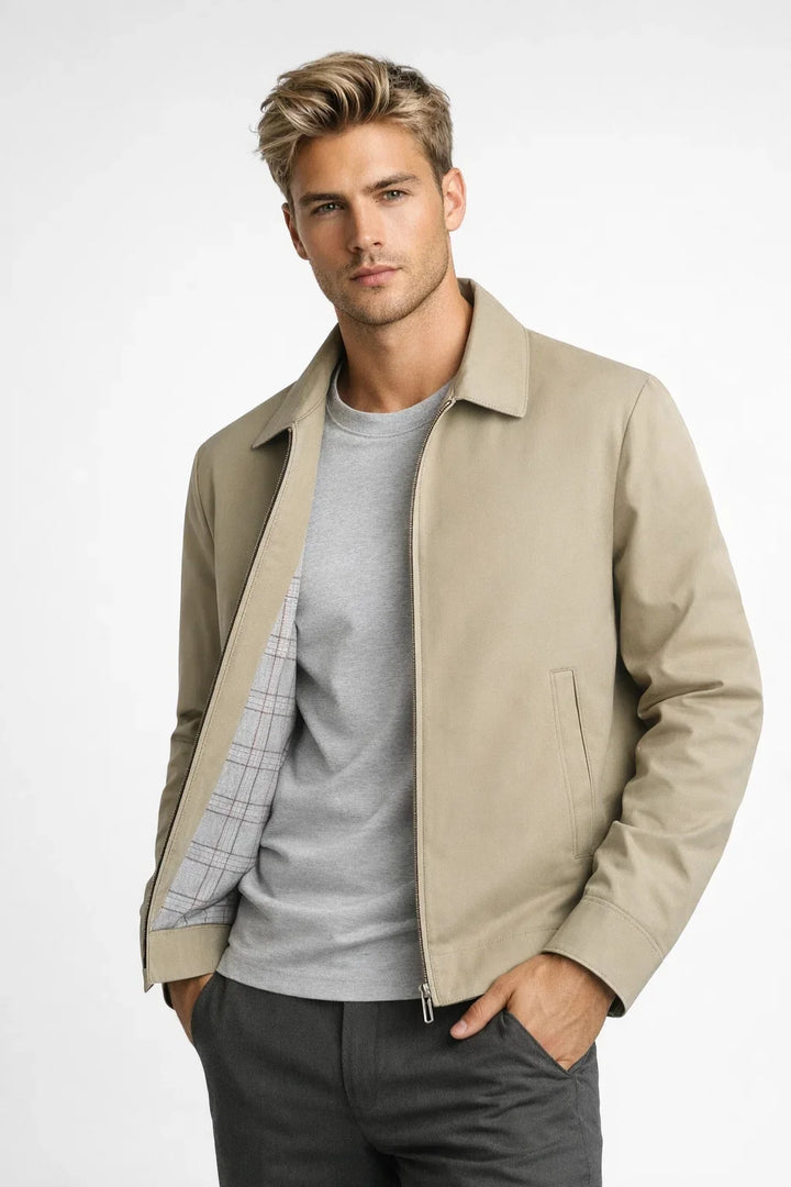 Vento Veste Homme | Business Casual, Doublure à Carreaux pour le Printemps 3