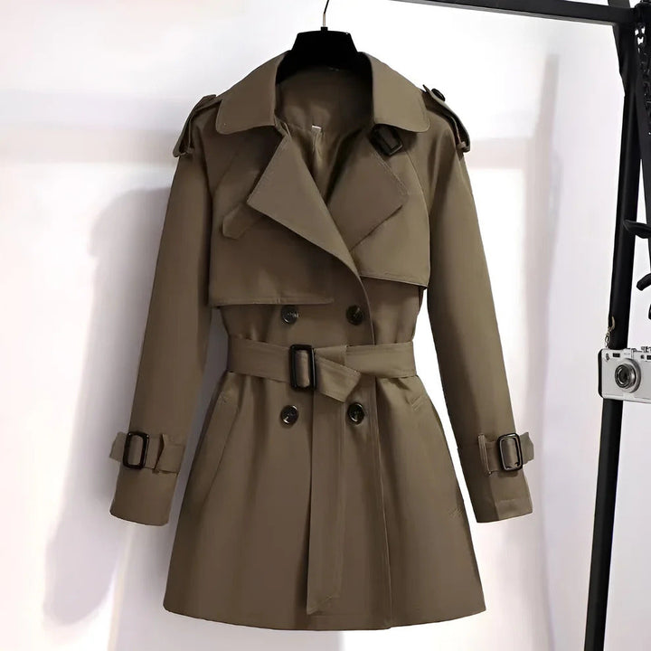 Mirella™ | Trench-coat court et chic pour femmes