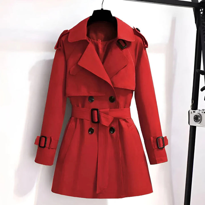 Mirella™ | Trench-coat court et chic pour femmes
