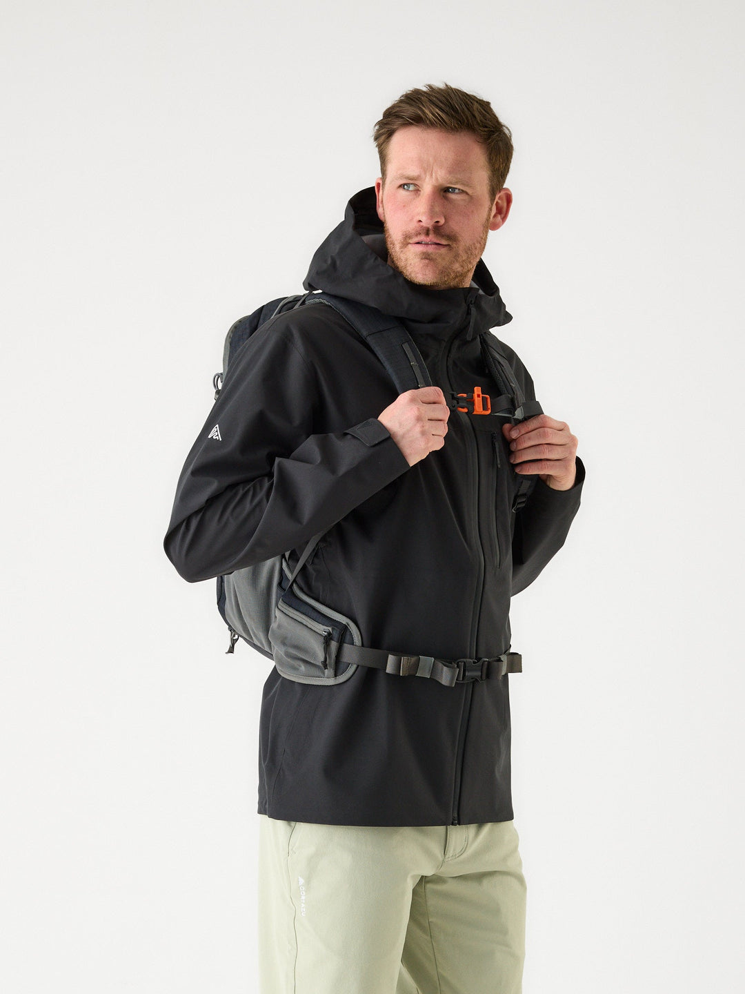 Veste AR Hardshell noire | Homme 6