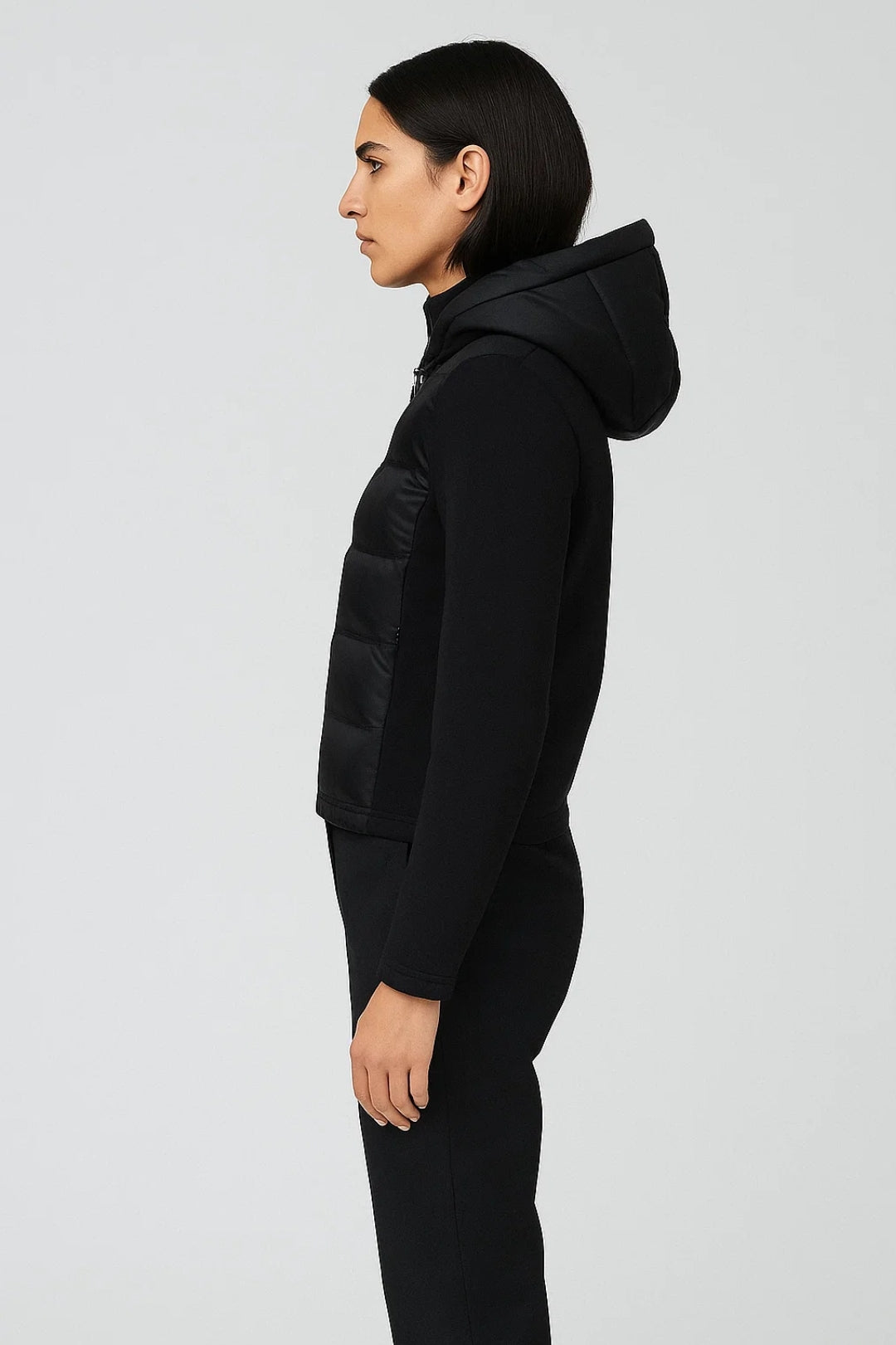 Veste d’hiver pour femme | Veste matelassée légère à capuche