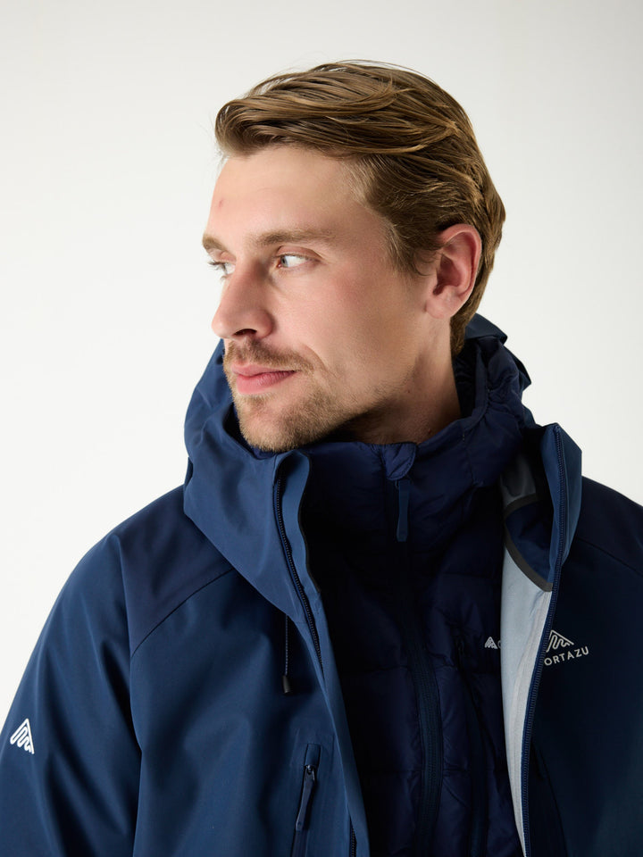 Veste à capuche Mountain INS 10M Bleu foncé | Homme 4