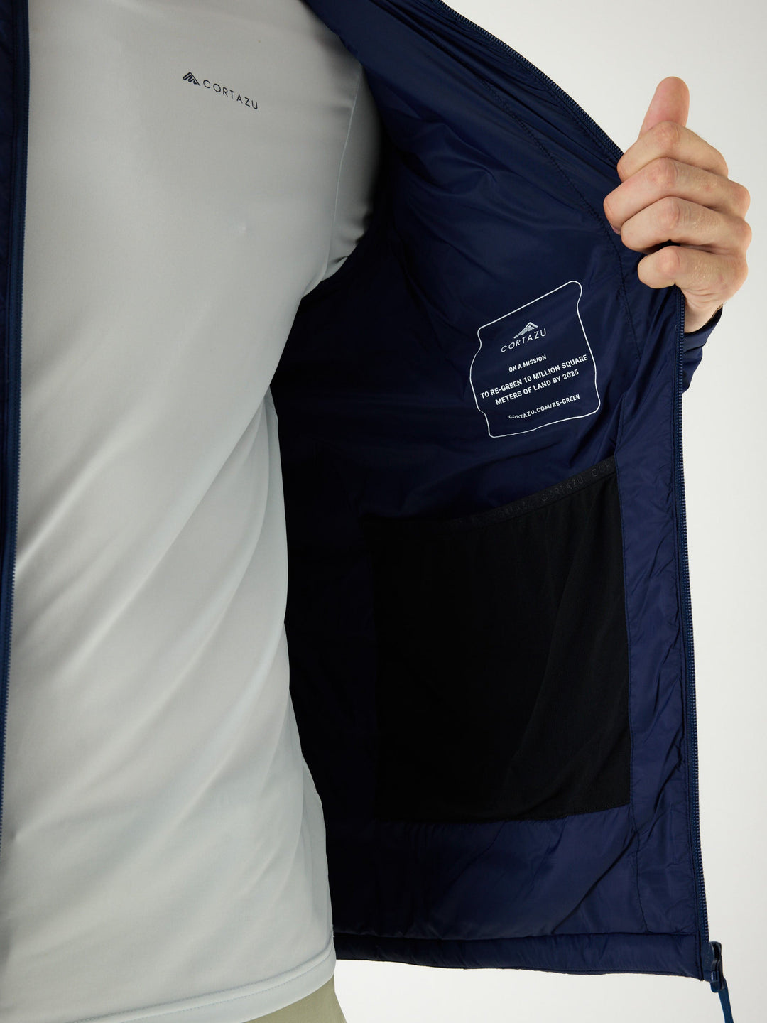 Veste à capuche Mountain INS 10M Bleu foncé | Homme 8