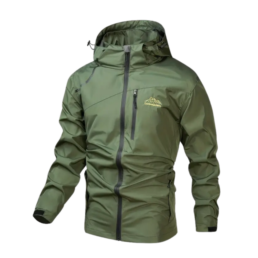 Veste à capuche pour homme | Modèle outdoor avec fermeture éclair 0