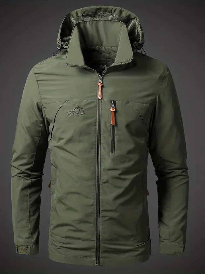 Veste d'extérieur pour homme | Imperméable, coupe-vent, respirante 0