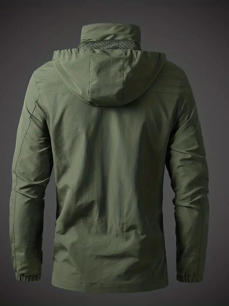 Veste d'extérieur pour homme | Imperméable, coupe-vent, respirante 1
