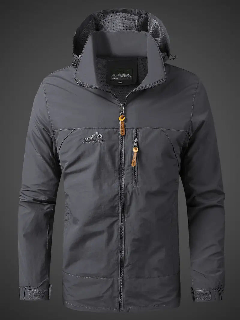 Veste d'extérieur pour homme | Imperméable, coupe-vent, respirante 4