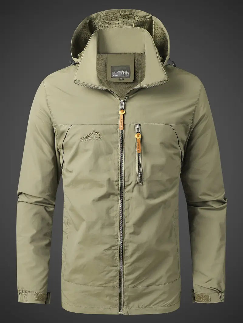 Veste d'extérieur pour homme | Imperméable, coupe-vent, respirante 7