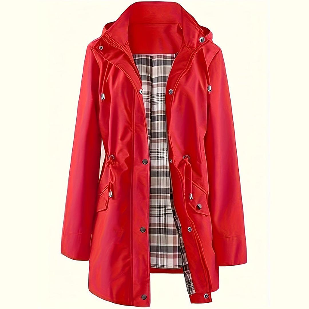 Veste d’hiver longue femme | Veste chaude à fermeture éclair